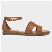 Truffle Bay Womens Tan Buckle Sandal (Click For Details)