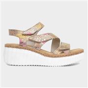 Rieker Antistress Womens Multi Wedge Sandal (Click For Details)