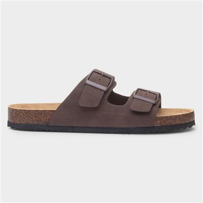 Kati Womens Chocolate Mule Sandal