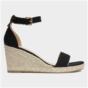 Truffle Catherine Womens Black Wedge Sandal (Click For Details)