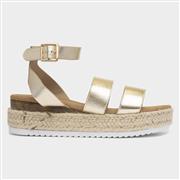 Truffle Asha Womens Gold Chunky Sandal (Click For Details)