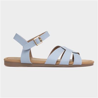 Antalya Womens Blue Strappy Sandals