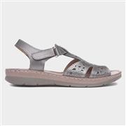 Fleet & Foster Ruth Womens Metallic Leather Sandal (Click For Details)