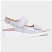 Fleet & Foster Begonia Womens Silver Sandal (Click For Details)