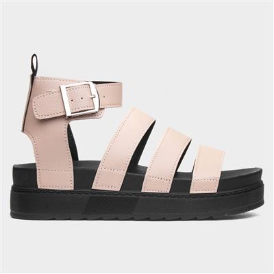 Ivy Womens Nude Gladiator Sandal