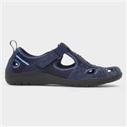 Free Spirit Cleveland Womens Navy Easy Fasten Shoe (Click For Details)