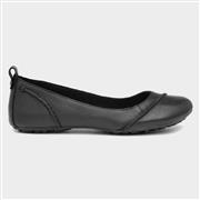 Hush Puppies Janessa Womens Black Ballerina (Click For Details)