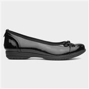 Jana Softline Penny Womens Black Ballerina (Click For Details)