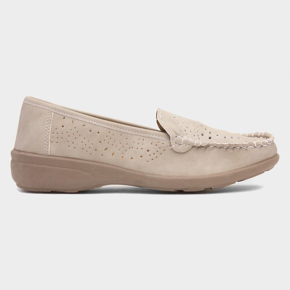 Softlites Doreen Womens Beige Casual Loafer-12029 | Shoe Zone