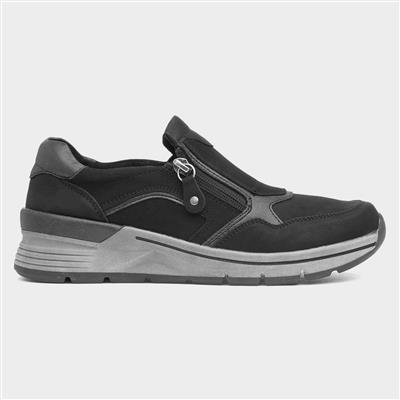 Ava Womens Black Casual Shoe