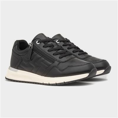 Lilley & Skinner Track Womens Black Trainer-120463 | Shoe Zone