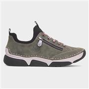 Rieker Antistress Women's Green Casual Shoe (Click For Details)