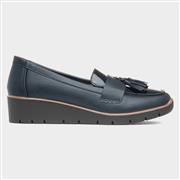 Comfy Steps Yvonne Womens Navy Loafer (Click For Details)