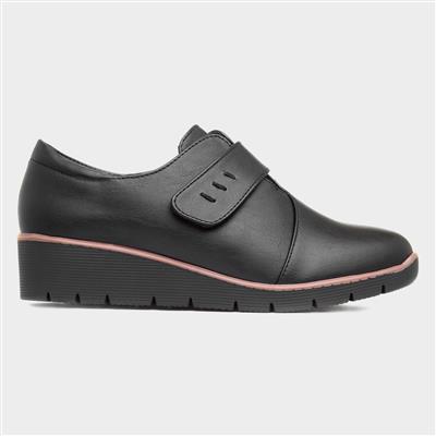 Yvette Womens Black Casual Shoe