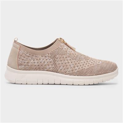 Astrid Womens Beige Casual Shoe