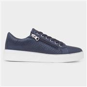 Lilley & Skinner Gym Womens Navy Snake Print Shoe (Click For Details)