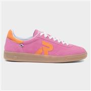 Rieker Womens Pink & Orange Leather Shoe (Click For Details)