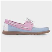 Heavenly Feet Shelly Womens Pastel Multi Boat Shoe (Click For Details)