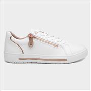 Softline Jenny Womens White Casual Shoe (Click For Details)