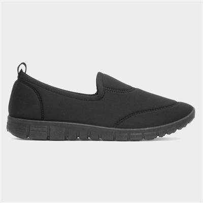 Danielle Womens Black Casual Shoe