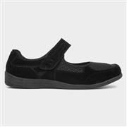 Fleet & Foster Morgan Womens Black Casual Shoe (Click For Details)