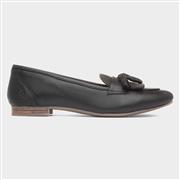 Hush Puppies Marissa Womens Black Leather Loafer (Click For Details)