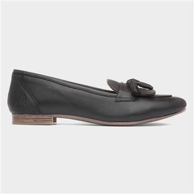 Marissa Womens Black Leather Loafer