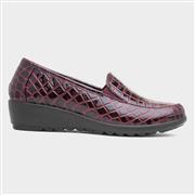 Cushion Walk Beth Womens Burgundy Shoe (Click For Details)
