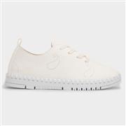 Lotus Carasco Womens White Casual Shoe (Click For Details)