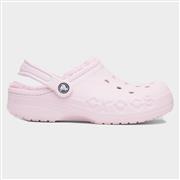 Crocs Baya Womens Barely Pink Warm Lined EVA Clog (Click For Details)