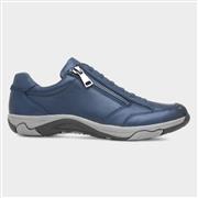 Free Spirit Hadlee Womens Blue Leather Shoe (Click For Details)