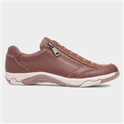 Free Spirit Hadlee Womens Brown Leather Shoe (Click For Details)