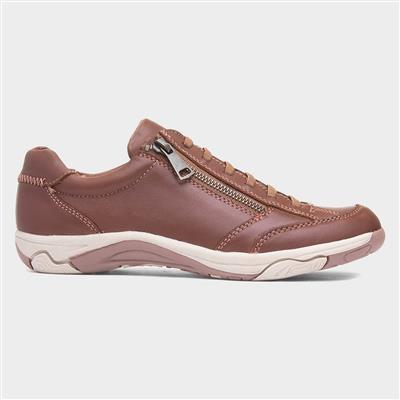 Hadlee Womens Brown Leather Shoe