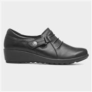 Cushion Walk Gatsby Womens Black Casual Shoe (Click For Details)