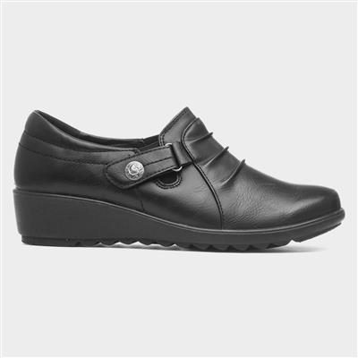 Gatsby Womens Black Casual Shoe