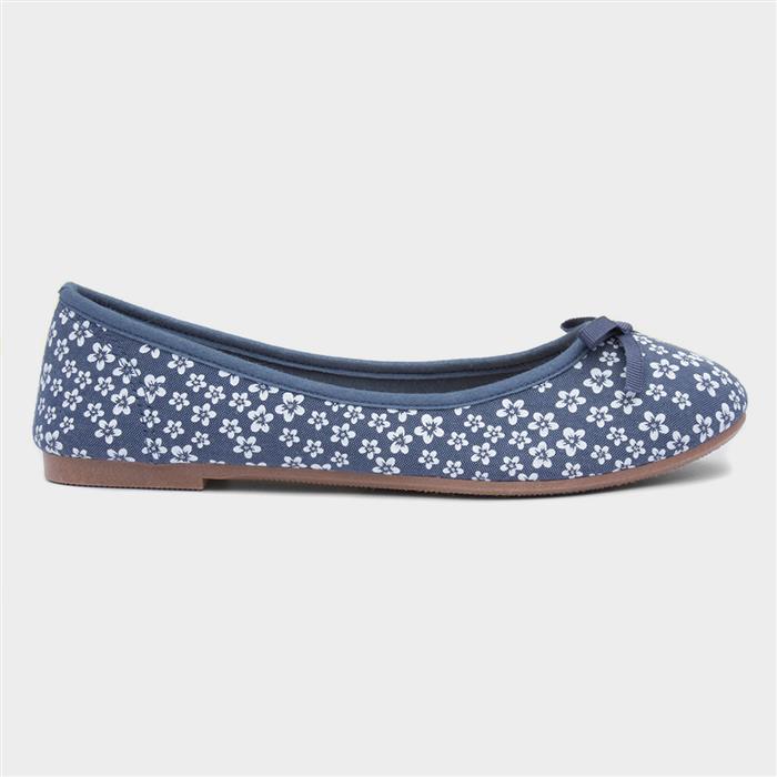 Floral discount ballerina shoes