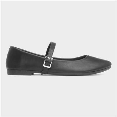 Gemma Womens Black Ballerina