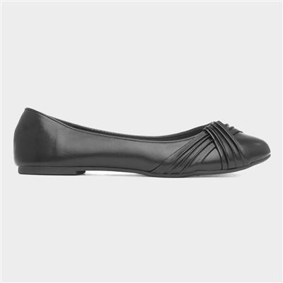 Sonia Womens Black Ballerina