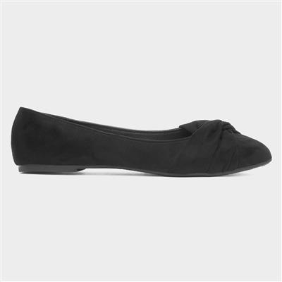 Mary Womens Black Ballerina Shoe