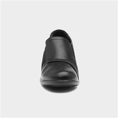 Cushion Walk Louise Womens Black Heel-140008 | Shoe Zone