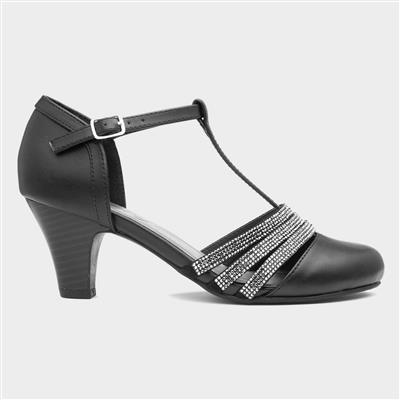 Womens diamante store heels