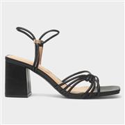 Truffle Harlow Womens Black Strappy Heel (Click For Details)