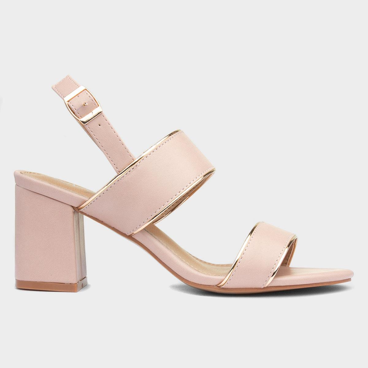 Lunar Aldora Womens Pink Strappy Heel-149054 | Shoe Zone