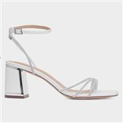 Truffle Tillie Womens White Diamante Heel (Click For Details)