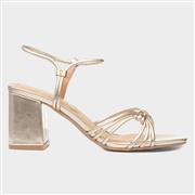 Truffle Harlow Womens Gold Strappy Heel (Click For Details)