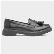 Lilley Angel Womens Black Tassel Loafer (Click For Details)