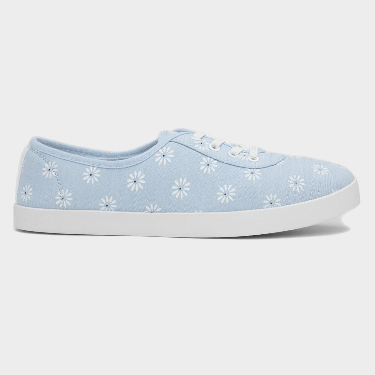 Women’s slip-on canvas shoes in Little Blue on sale 3