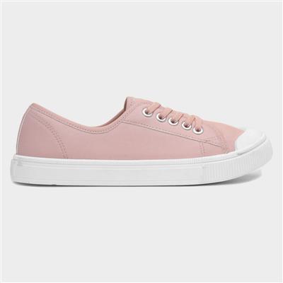 Lilley Penny Womens Pink Canvas Shoe