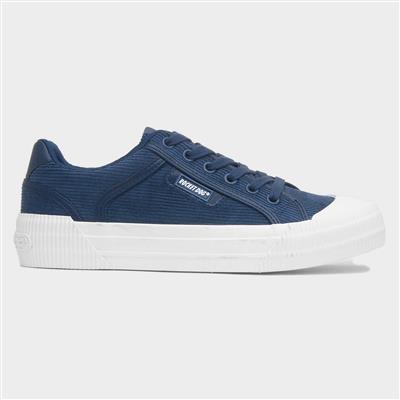 Cheery Doris Womens Blue Canvas