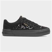 Rocket Dog Cheery Womens Black Sequin Canvas (Click For Details)